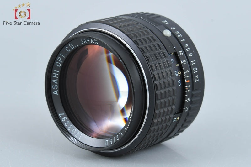 PENTAX SMC 50mm f/1.2 K Mount Lens [Very Good]