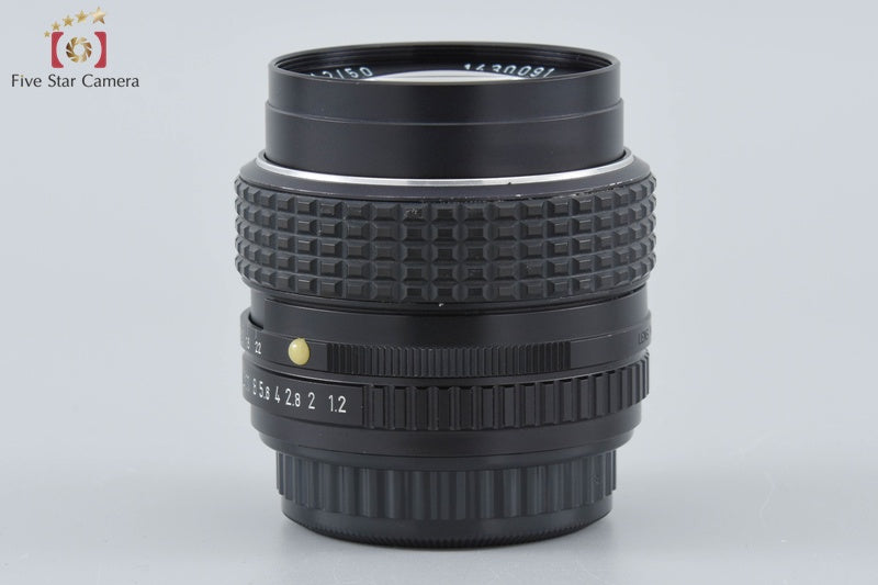 PENTAX SMC 50mm f/1.2 K Mount Lens [Very Good]