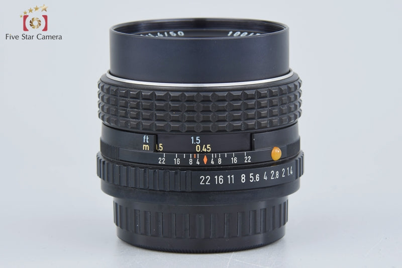 PENTAX SMC 50mm f/1.4 K Mount Lens