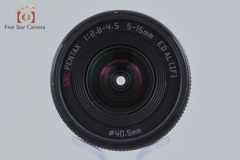 Pentax SMC 5-15mm f/2.8-4.5 ED AL IF 02 STANDARD ZOOM Q Mount Black [Near Mint]