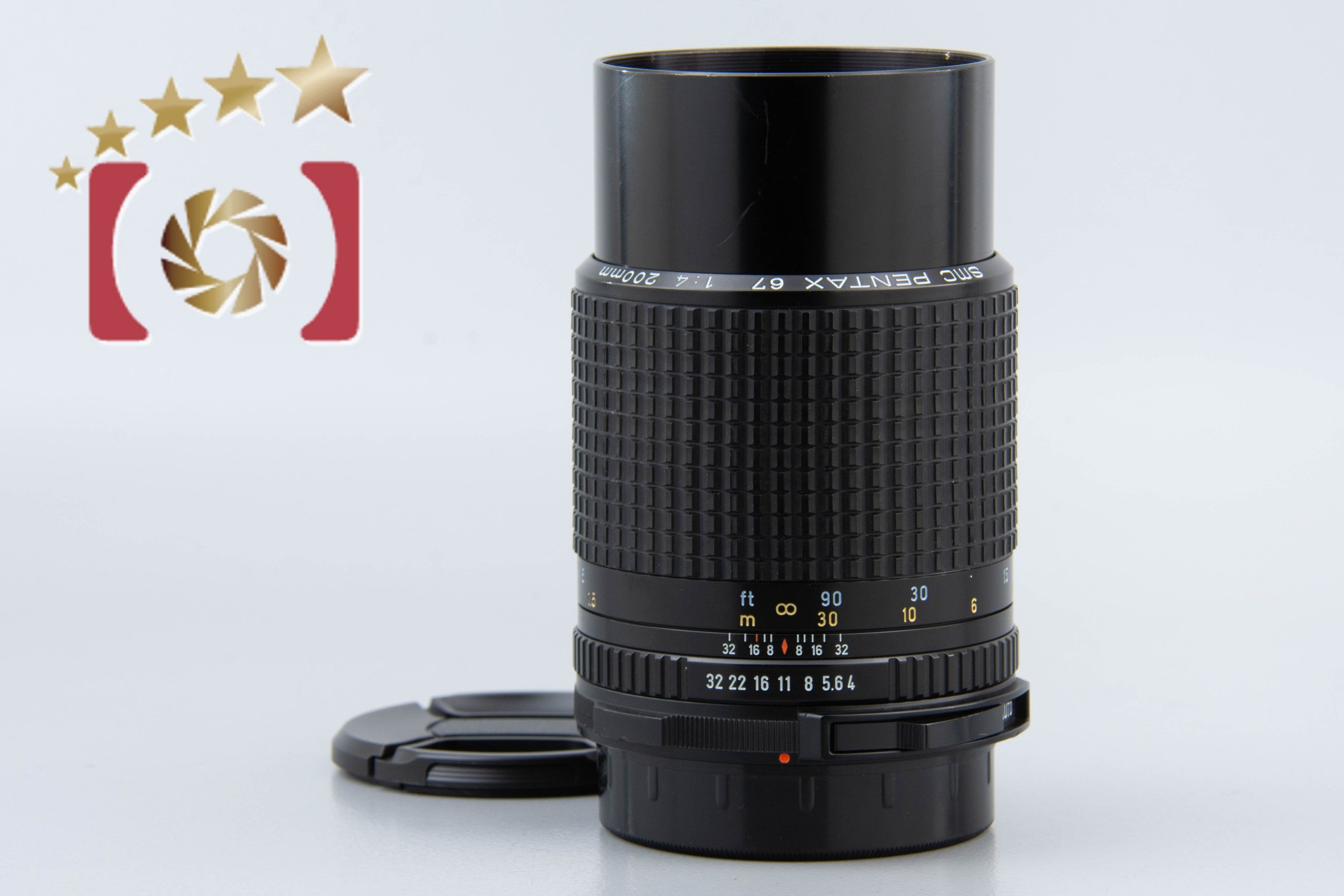 Very Good!! PENTAX SMC 67 200mm f/4 for 6x7 / 67II