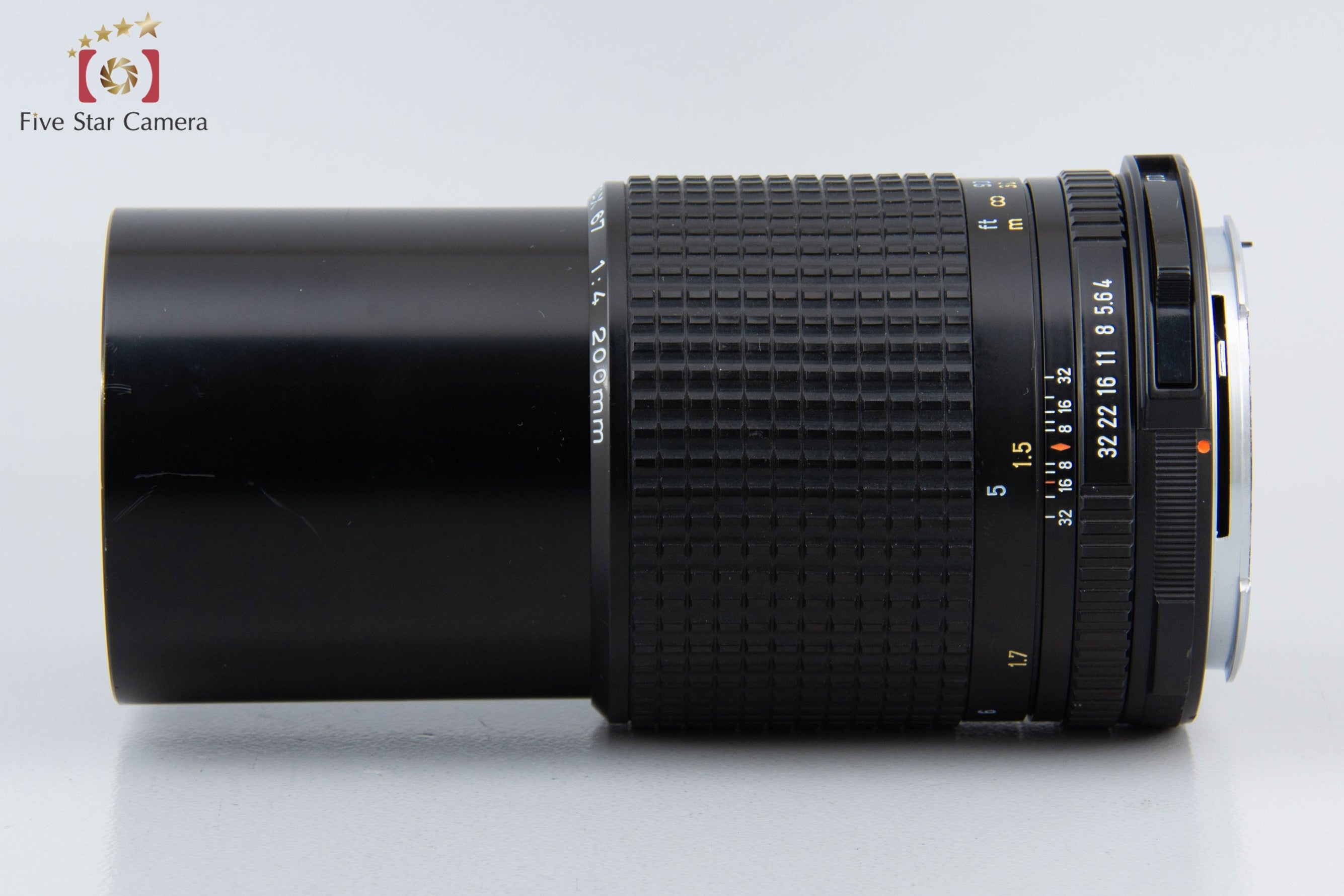Very Good!! PENTAX SMC 67 200mm f/4 for 6x7 / 67II