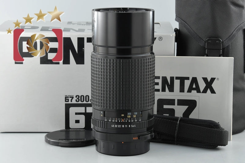 Very Good!! PENTAX SMC 67 300mm f/4 for 6x7 / 67II w/ Box