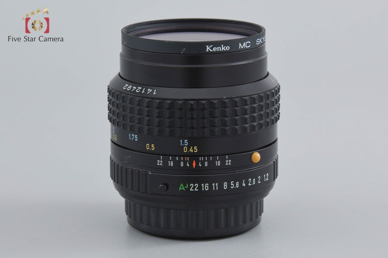 Pentax SMC A 50mm f/1.2 K Mount Lens [Very Good]