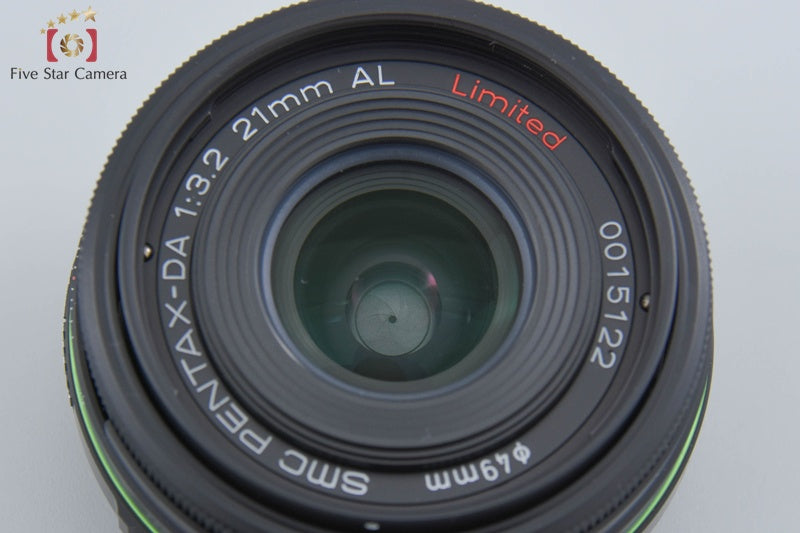 PENTAX SMC DA 21mm f/3.2 AL Limited Black [Near Mint]