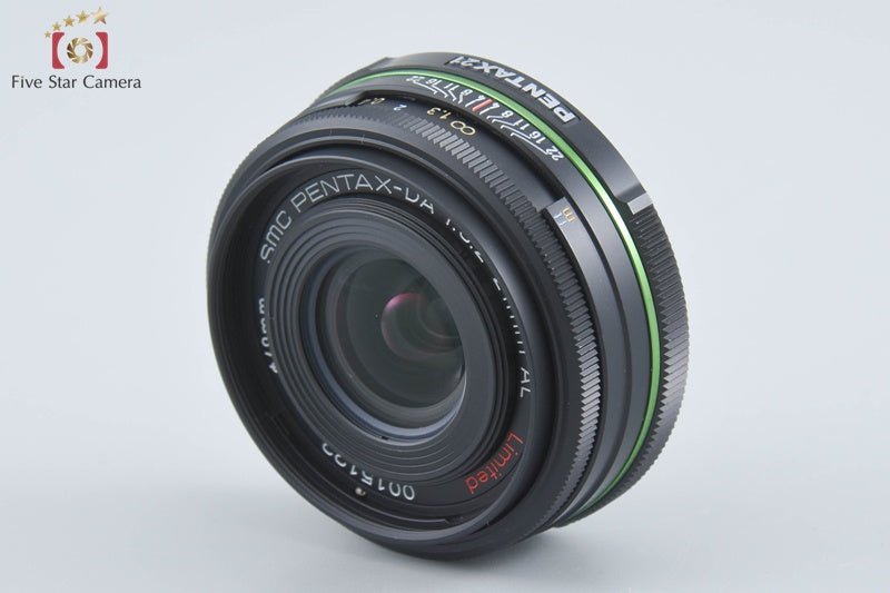 PENTAX SMC DA 21mm f/3.2 AL Limited Black [Near Mint]