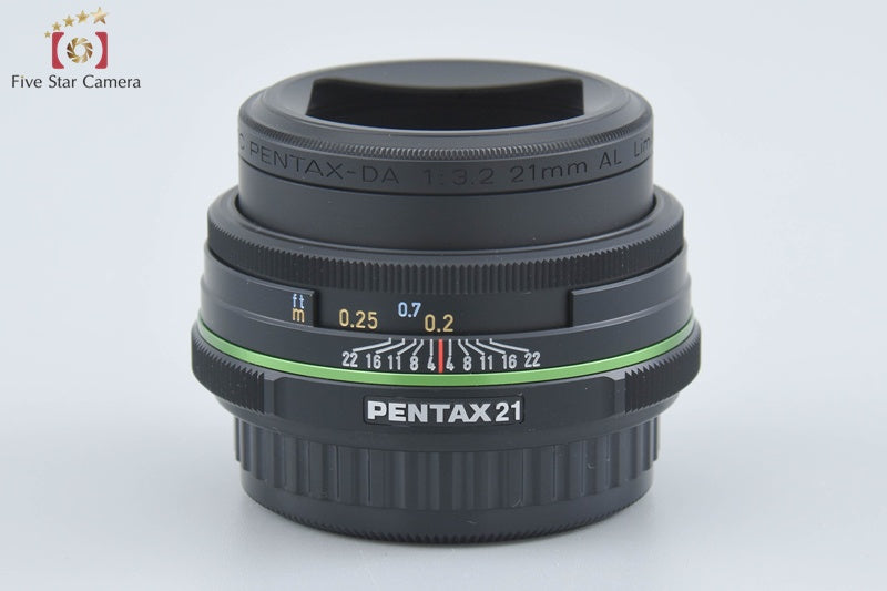 PENTAX SMC DA 21mm f/3.2 AL Limited Black [Near Mint]