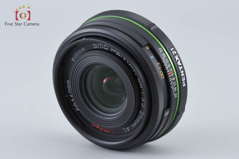PENTAX SMC DA 21mm f/3.2 AL Limited Black [Near Mint]