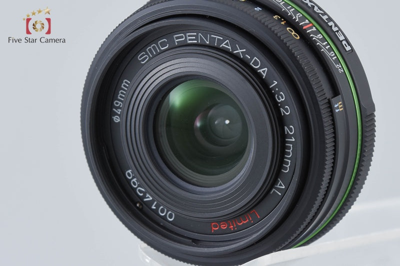 PENTAX SMC DA 21mm f/3.2 AL Limited Black [Near Mint]