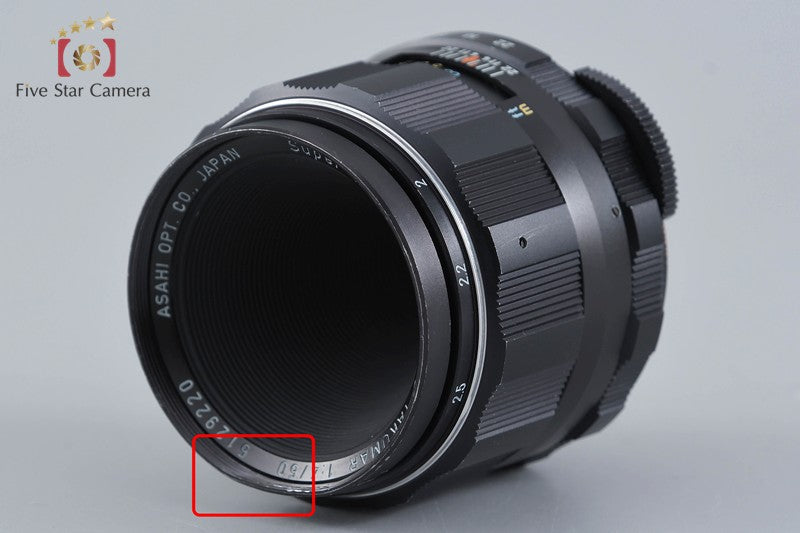 Pentax SMC Macro Takumar 50mm f/4 M42 Mount Lens