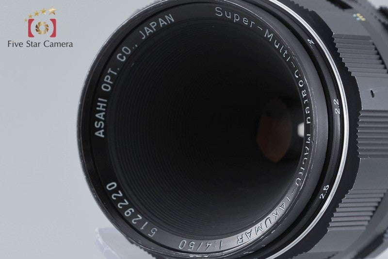 Pentax SMC Macro Takumar 50mm f/4 M42 Mount Lens