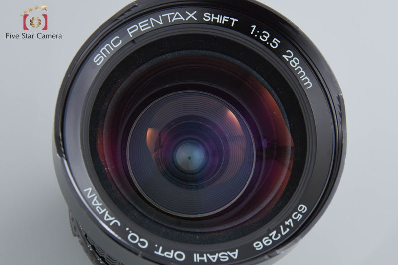 Very Good!! Pentax SMC SHIFT 28mm f/3.5 K-Mount Lens