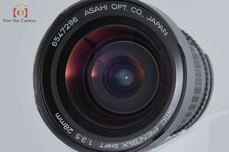 Very Good!! Pentax SMC SHIFT 28mm f/3.5 K-Mount Lens