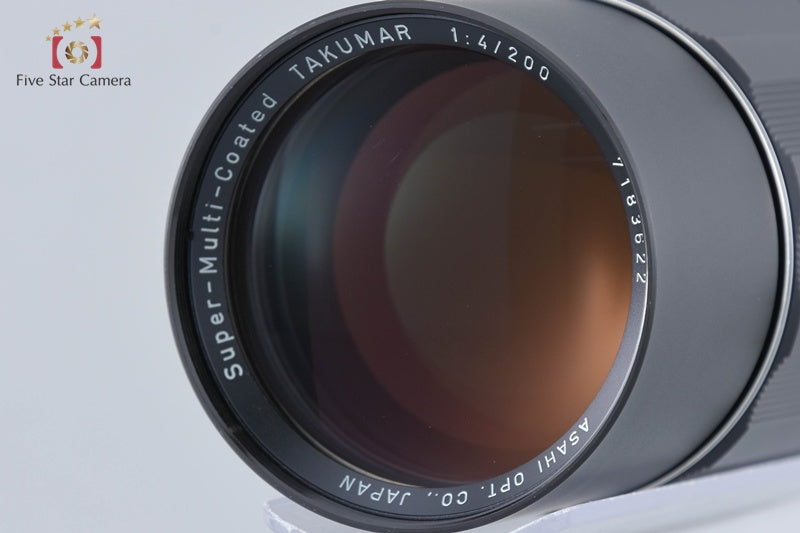 PENTAX SMC TAKUMAR 200mm f/4 M42 Mount Lens [Very Good]