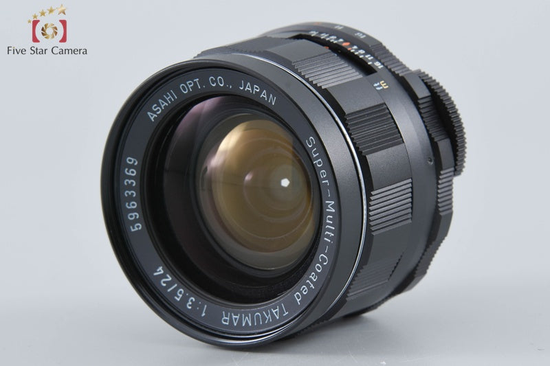 PENTAX SMC TAKUMAR 24mm f/3.5 M42 Mount Lens 2025.09 Overhauled!! [Near Mint]