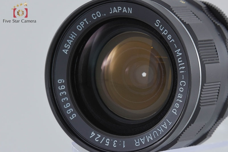 PENTAX SMC TAKUMAR 24mm f/3.5 M42 Mount Lens 2025.09 Overhauled!! [Near Mint]