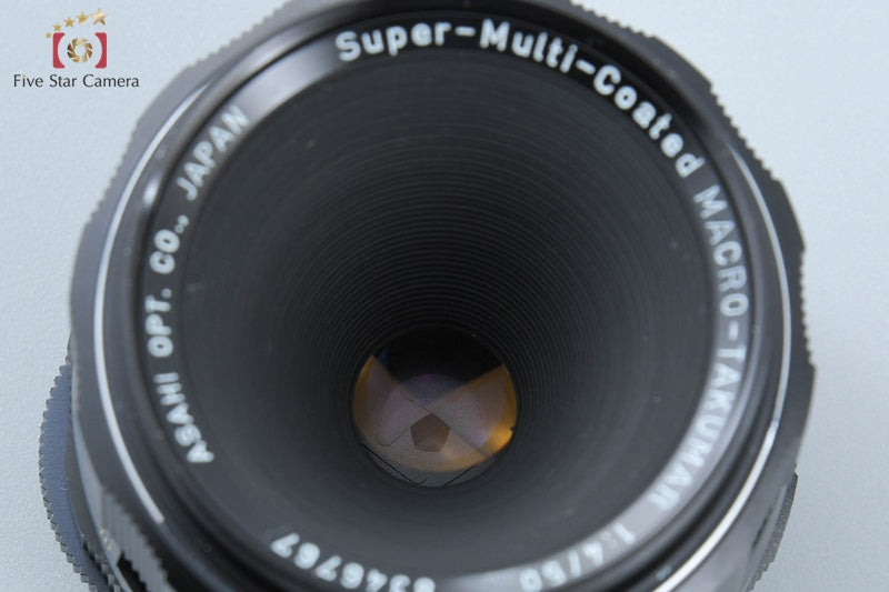 Pentax SMC Macro Takumar 50mm f/4 M42 Mount Lens [Very Good]