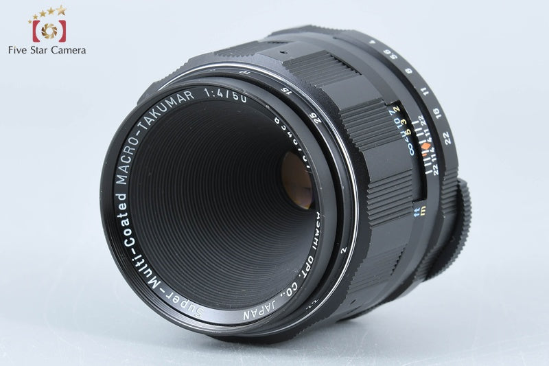 Pentax SMC Macro Takumar 50mm f/4 M42 Mount Lens [Very Good]