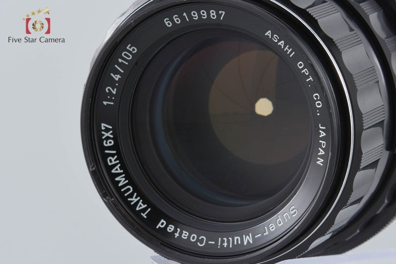 PENTAX SMC TAKUMAR 6x7 105mm f/2.4 for 6x7 / 67 / 67II [Very Good]