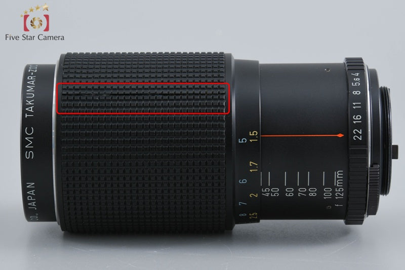 PENTAX SMC TAKUMAR-ZOOM 45-125mm f/4 [Very Good]
