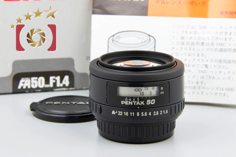 Excellent!! Pentax SMC FA 50mm f/1.4 w/ Box