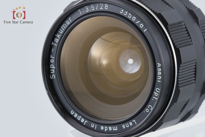 PENTAX Super-Takumar 28mm f/3.5 M42 Mount Lens [Near Mint]