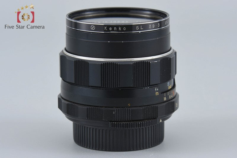 PENTAX Super-Takumar 50mm f/1.4 Early Model 8 Elements M42 Mount