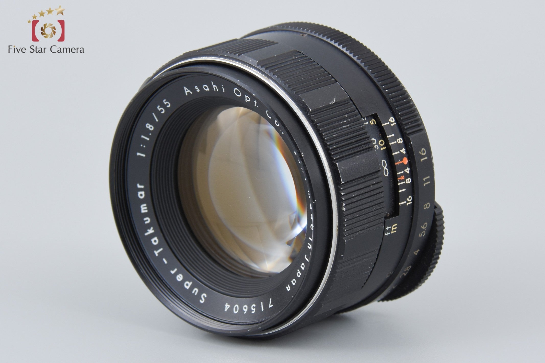 PENTAX Super-Takumar 55mm f/1.8 Early Model M42 Mount