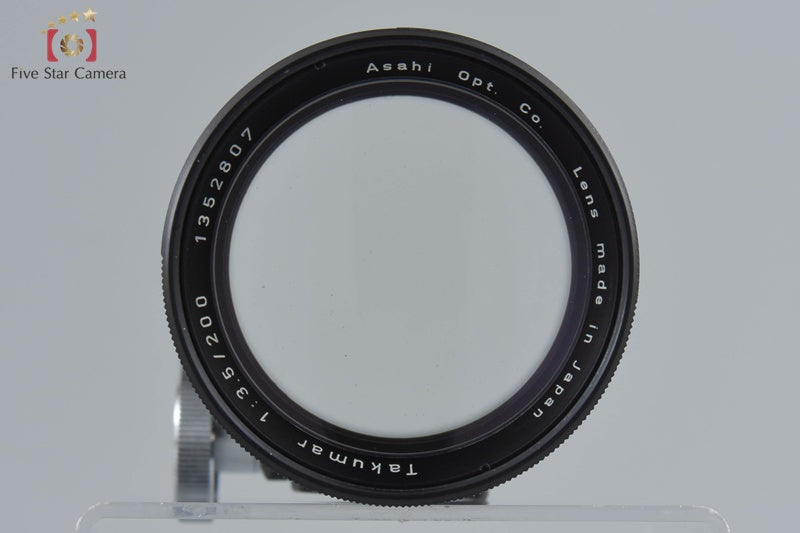 Pentax TAKUMAR 200mm f/3.5 M42 Mount [Very Good]