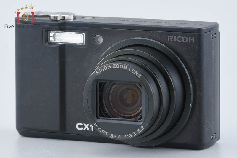 "Shutter count 5,268" Ricoh CX1 Black 9.3 MP Digital Camera
