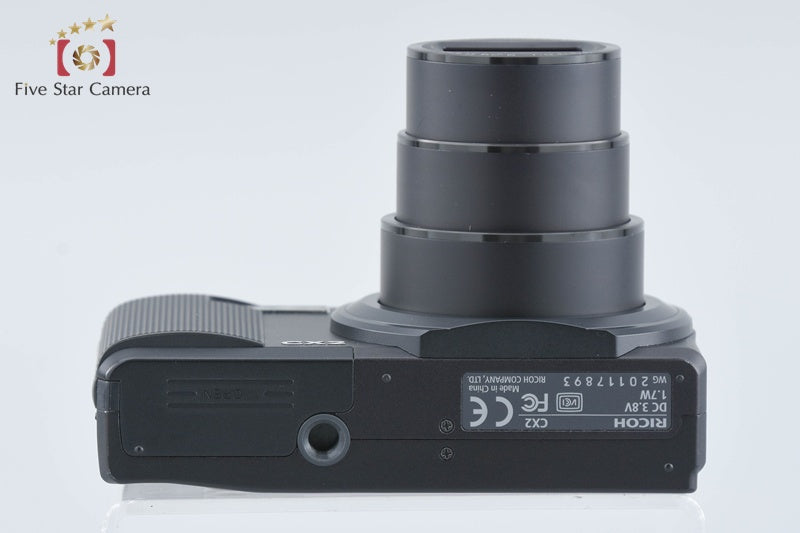 "Shutter count 479" Ricoh CX2 Black 9.3 MP Digital Camera