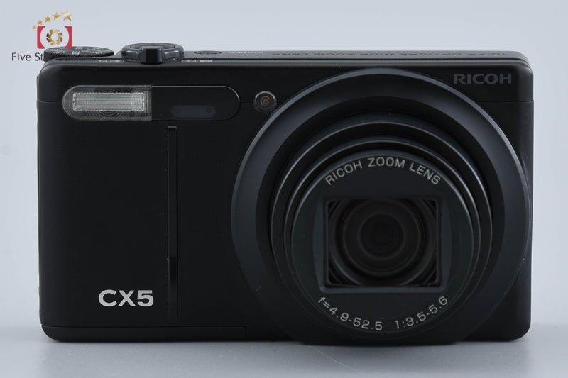 "Shutter count 4,201" Ricoh CX5 Black 10.0 MP Digital Camera