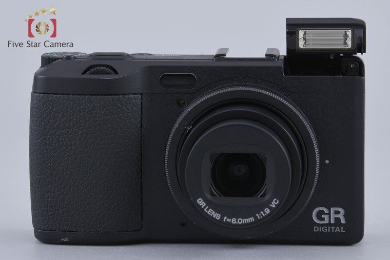 Ricoh GR Digital IV Black 10.0 MP Digital Camera w/ Box [Very Good]