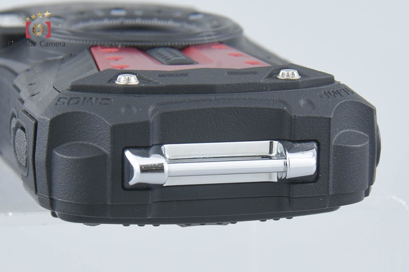 "Count 387" Ricoh PENTAX WG-60 Red 16.0 MP Waterproof Action Camera [Excellent]