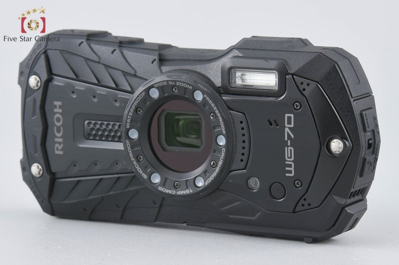 "Count 5,377" Ricoh PENTAX WG-70 Black 16.0 MP Waterproof Action Camera