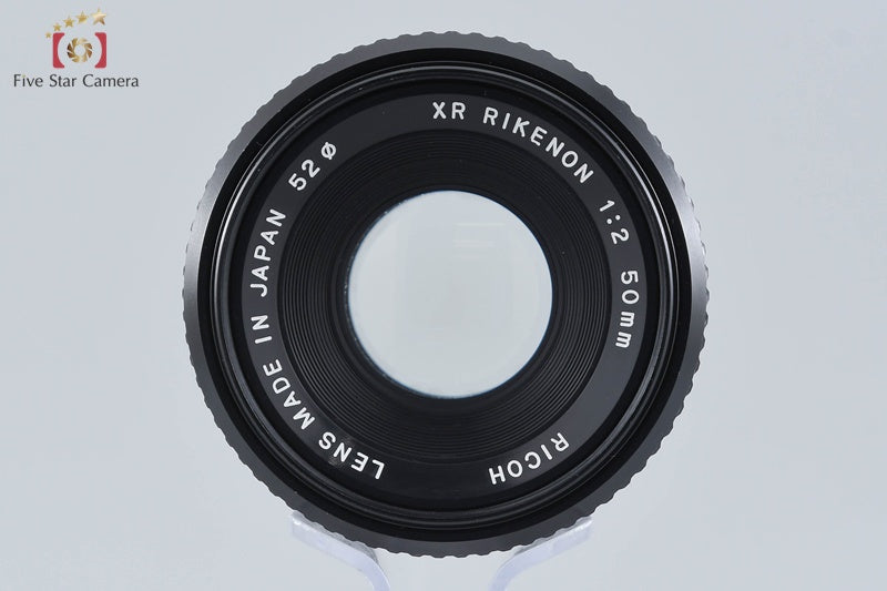 Ricoh XR RIKENON 50mm f/2 PENTAX K Mount Lens [Very Good]