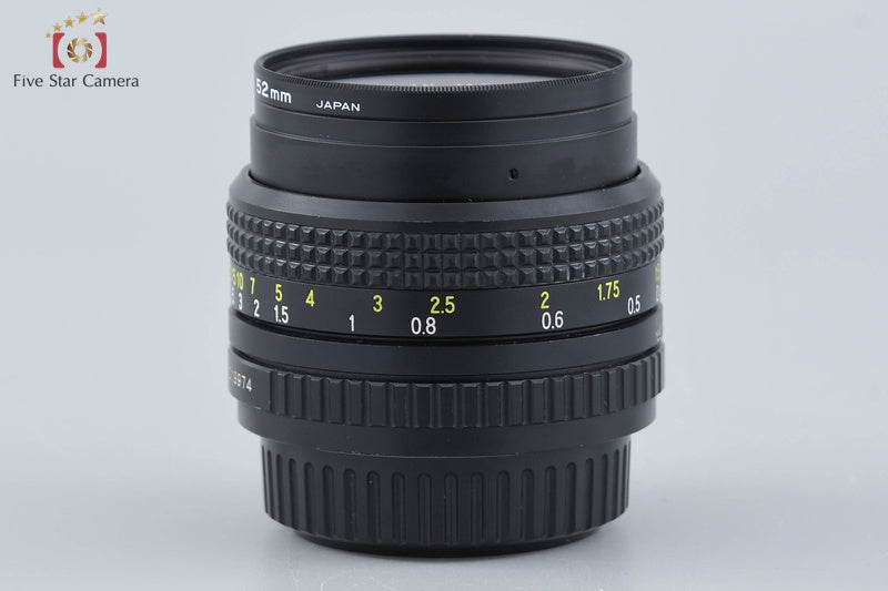 Ricoh XR RIKENON 50mm f/2 PENTAX K Mount Lens [Very Good]