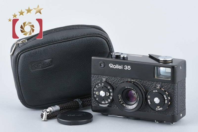 Rollei 35 Black 35mm Point & Shoot Film Camera 2025.10 Overhauled!!