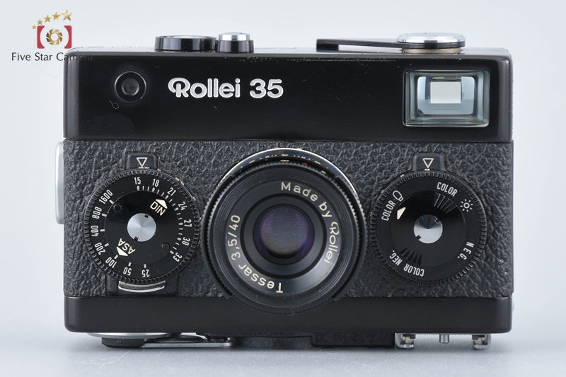 Rollei 35 Black 35mm Point & Shoot Film Camera 2025.10 Overhauled!!