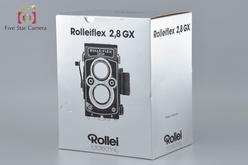 Rollei Rolleiflex 2.8GX Planar 80mm Medium Format TLR Camera w/ Box [Excellent]