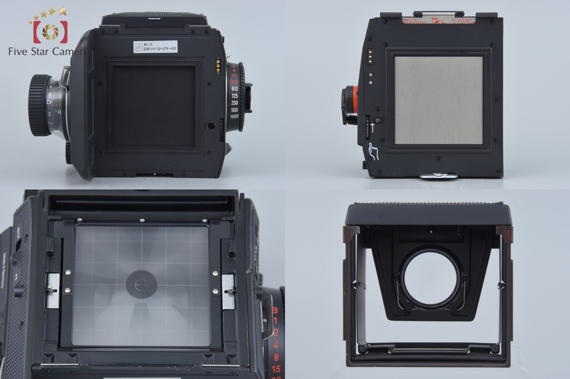 Rollei ROLLEIFLEX SL66 SE Medium Format Film Camera + Planar 80mm f/2.8 HFT