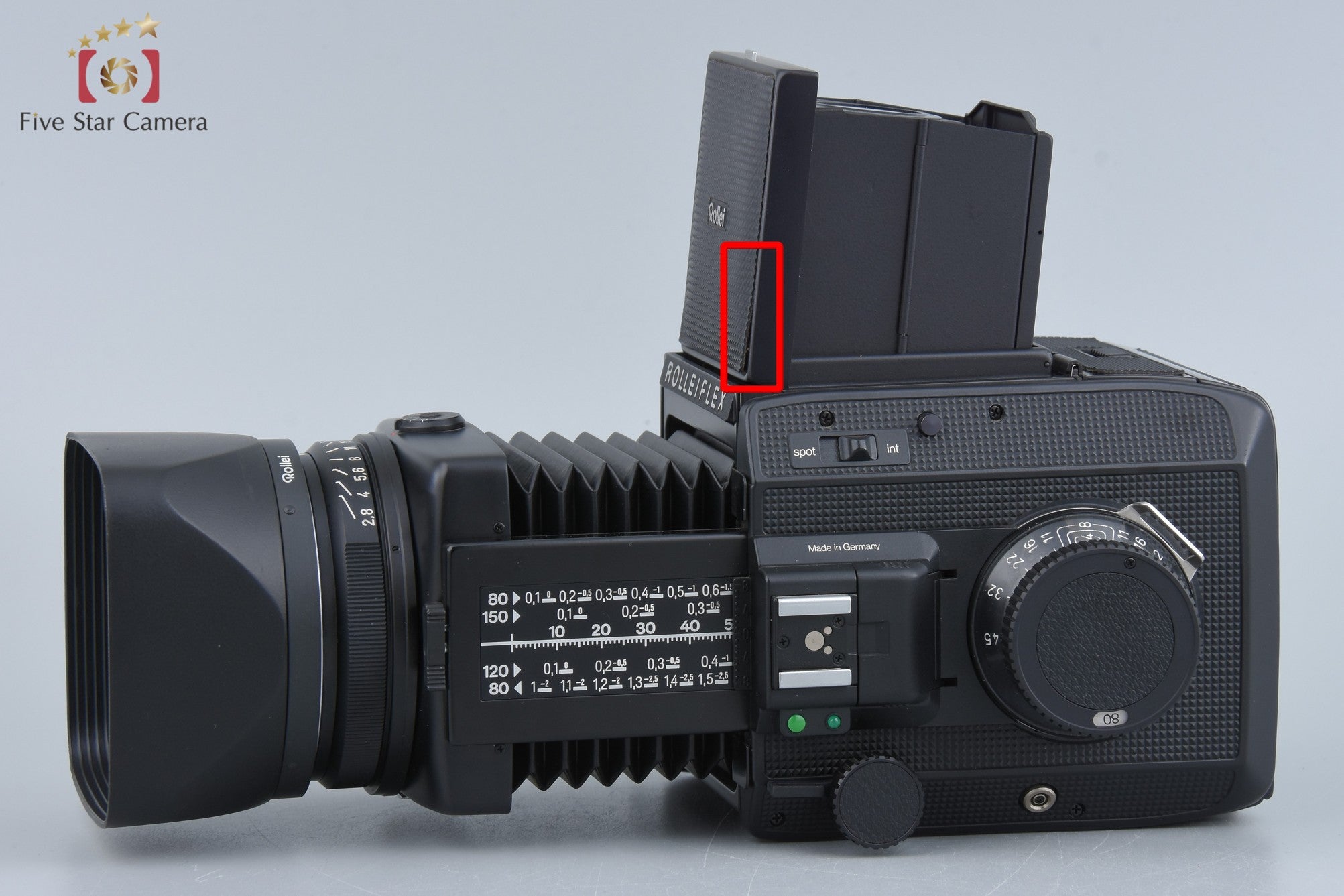 Rollei ROLLEIFLEX SL66 SE Medium Format Film Camera + Planar 80mm f/2.8 HFT