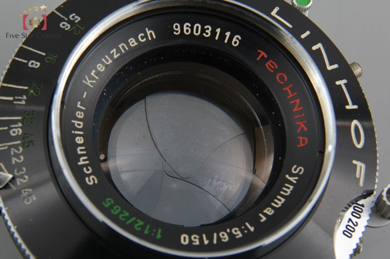 Schneider Linhof Technika Symmar 150mm f/5.6