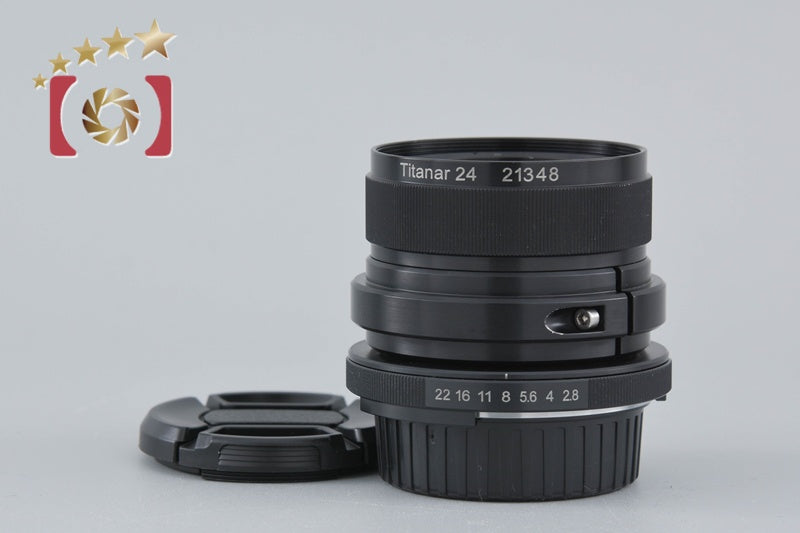 Schneider Titanar 24mm f/2.8 for Nikon [Very Good]