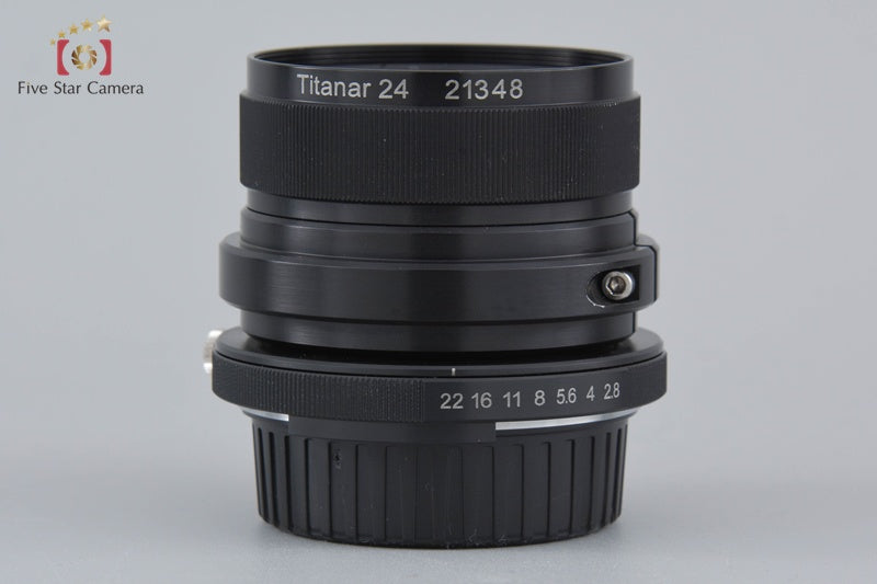 Schneider Titanar 24mm f/2.8 for Nikon [Very Good]