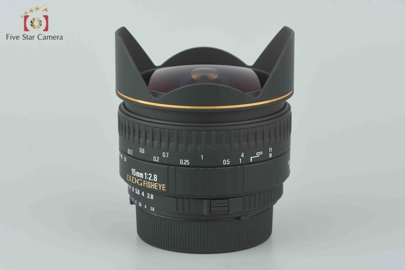 Near Mint!! Sigma 15mm f/2.8 EX DG FISHEYE for Nikon