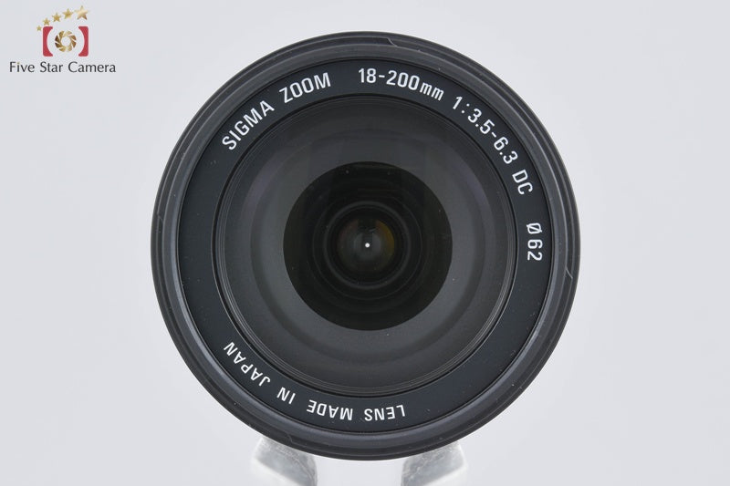 SIGMA 18-200mm f/3.5-6.3 D DC for Sony / Minolta A Mount