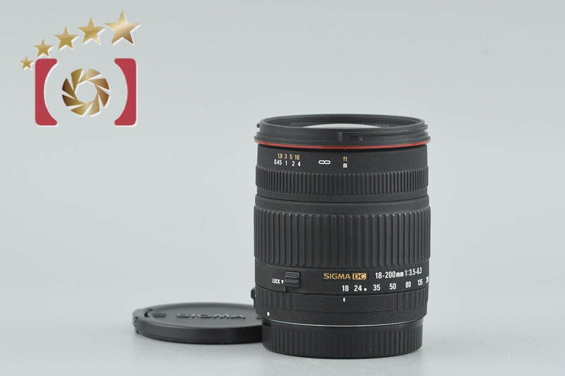 SIGMA 18-200mm f/3.5-6.3 DC for Canon