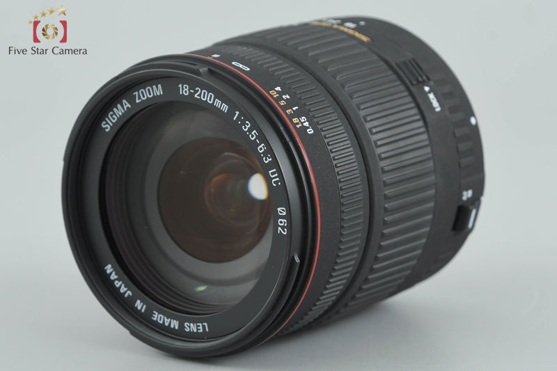 SIGMA 18-200mm f/3.5-6.3 DC for Canon