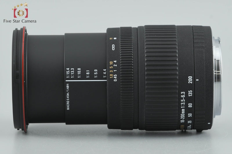 SIGMA 18-200mm f/3.5-6.3 DC for Canon